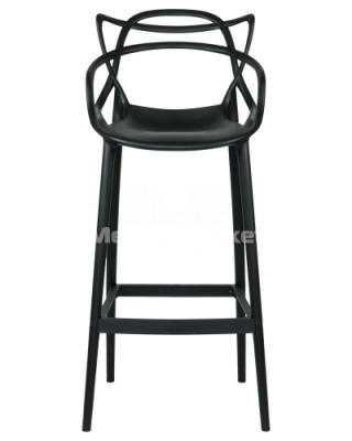  Барный стул LMZL-PP 601C Master черный, пластиковый