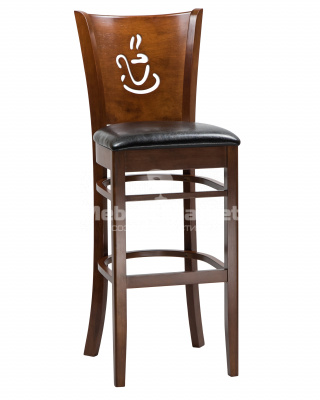 Деревянный барный стул JERRY BAR LMU-9131