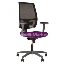 Кресло для персонала  &quot;MELANIA R NET grey ES PL72&quot;