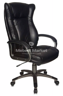 Кресло руководителя Бюрократ CH-875C искусственная кожа (пластик темно-серый) 